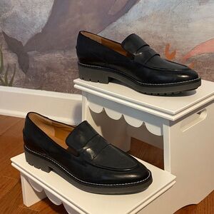 Classic Black Loafers for Women